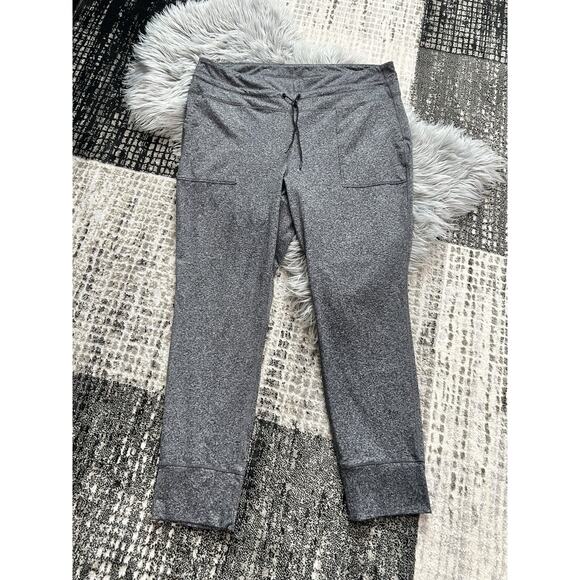 OLD‎ NAVY Active Heather Gray Athletic Pants Size 3X High-Rise Jogger Go-Dry - Picture 1 of 2